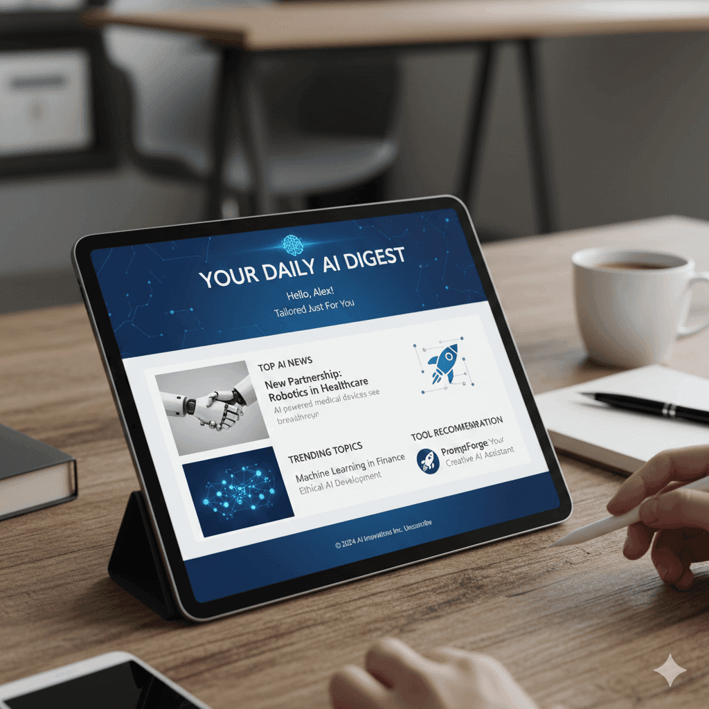 What building a personalized AI newsletter taught me about business automation